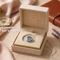ZODIAC SIGN AND BIRTHSTONE NECKLACE