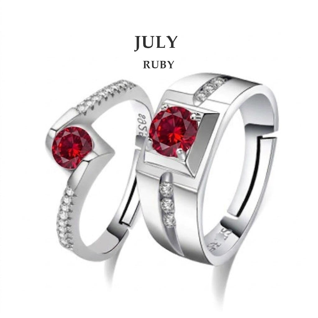 SOULMATE ANNIVERSARY BIRTHSTONE RINGS
